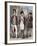 France. Guard of National Convention (Center), French Grenadier Guard (Left) and Crippled (Right).-Tarker-Framed Giclee Print