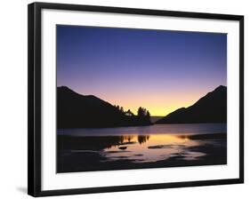 France, Haute Savoie, Evening Sun, Mont Blanc-Thonig-Framed Photographic Print