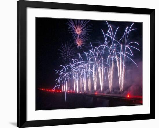 France High Speed Train, Jaulny, France-Cedric Joubert-Framed Photographic Print