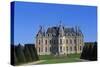 France, Ile-De-France, Main Façade and Garden of 15th Century Sceaux Castle-null-Stretched Canvas