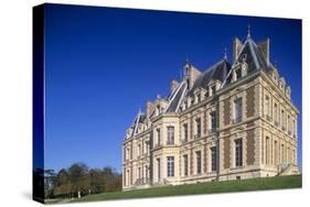 France, Ile-De-France, Main Façade of 15th Century Sceaux Castle-null-Stretched Canvas