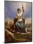France Illuminating the World (La France Eclairant Le Mond)-Ange-Louis Janet-Mounted Giclee Print