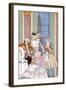 France in the 18th Century, from 'The Art of Perfume', Pub. 1912 (Pochoir Print)-Georges Barbier-Framed Giclee Print