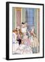 France in the 18th Century, from 'The Art of Perfume', Pub. 1912 (Pochoir Print)-Georges Barbier-Framed Giclee Print