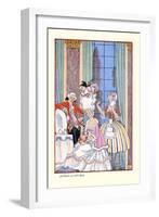 France in the 18th Century-Georges Barbier-Framed Art Print