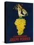 France - Joseph Perrier Champagne Promotional Poster-Lantern Press-Stretched Canvas