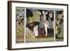 France, La Brigue, Notre-Dame Des Fontaines Chapel, Christ's Agony in Gethsemane, 1491-Giovanni Canavesio-Framed Giclee Print