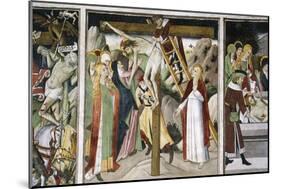 France, La Brigue, Notre-Dame Des Fontaines Chapel, Descent from Cross, 1491-Giovanni Canavesio-Mounted Giclee Print