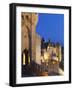 France, Languedoc, Carcassonne, Walled City at Night-Shaun Egan-Framed Photographic Print