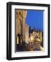 France, Languedoc, Carcassonne, Walled City at Night-Shaun Egan-Framed Photographic Print