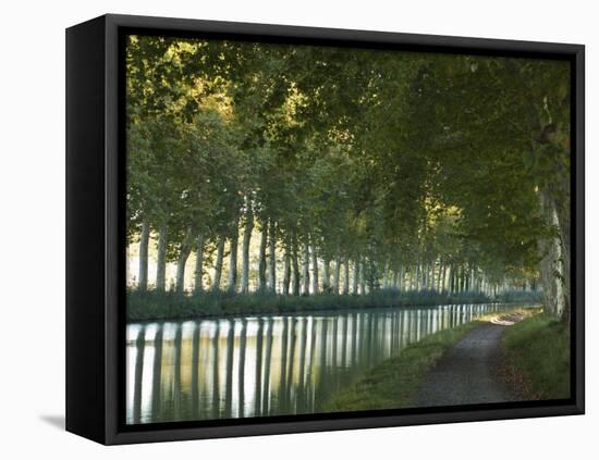 France, Languedoc-Rousillon, Canal Du Midi-Katie Garrod-Framed Stretched Canvas