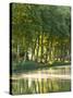 France, Languedoc-Rousillon, Canal Du Midi-Katie Garrod-Stretched Canvas