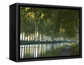 France, Languedoc-Rousillon, Canal Du Midi-Katie Garrod-Framed Stretched Canvas