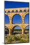 France, Languedoc-Roussillon, Gard, Vers-Pont-Du-Gard, Pont Du Gard-Udo Siebig-Mounted Photographic Print