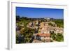 France, Languedoc-Roussillon, Gard, Villeneuve Lez Avignon, Old Town with Fort Saint Andre-Udo Siebig-Framed Photographic Print
