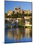 France, Languedoc-Roussillon, Herault Department, Beziers, Cathedrale St-Nazaire Cathedral and the -Walter Bibikow-Mounted Photographic Print