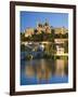 France, Languedoc-Roussillon, Herault Department, Beziers, Cathedrale St-Nazaire Cathedral and the -Walter Bibikow-Framed Photographic Print