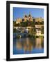 France, Languedoc-Roussillon, Herault Department, Beziers, Cathedrale St-Nazaire Cathedral and the -Walter Bibikow-Framed Photographic Print