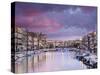 France, Languedoc-Roussillon, Herault Department, Sete, Old Port Waterfront-Walter Bibikow-Stretched Canvas