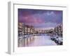 France, Languedoc-Roussillon, Herault Department, Sete, Old Port Waterfront-Walter Bibikow-Framed Photographic Print