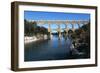 France, Languedoc-Roussillon, Nimes, Roman Aqueduct Pont Du Gard-null-Framed Giclee Print