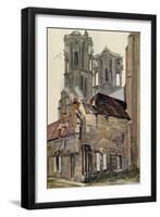 France, Laon Cathedral-Ernst Vollbehr-Framed Art Print