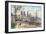 France, Laon Street 1907-Herbert Marshall-Framed Art Print