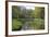 France, Loire. Canal Winding Through Spring Trees and Foliage-Kevin Oke-Framed Photographic Print