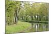 France, Loire. Spring Trees and Grasses, Canal Lateral a La Loire-Kevin Oke-Mounted Photographic Print