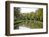 France, Loire. Trees Lining the Canal Lateral a La Loire-Kevin Oke-Framed Photographic Print