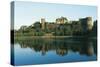 France, Loire Valley, Chateau D'Angers on Marne River-null-Stretched Canvas