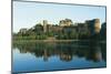 France, Loire Valley, Chateau D'Angers on Marne River-null-Mounted Giclee Print