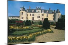 France, Loire Valley, Les Herbiers, Boistissandeau Castle-null-Mounted Giclee Print