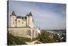 France, Loire Valley, Saumur Castle-Samuel Magal-Stretched Canvas