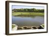 France, Loire Valley, Villandry Castle, The Water Garden Lake-Samuel Magal-Framed Photographic Print