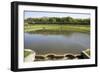 France, Loire Valley, Villandry Castle, The Water Garden Lake-Samuel Magal-Framed Photographic Print