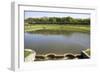 France, Loire Valley, Villandry Castle, The Water Garden Lake-Samuel Magal-Framed Photographic Print