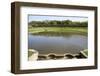 France, Loire Valley, Villandry Castle, The Water Garden Lake-Samuel Magal-Framed Photographic Print