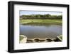 France, Loire Valley, Villandry Castle, The Water Garden Lake-Samuel Magal-Framed Photographic Print