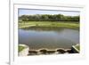 France, Loire Valley, Villandry Castle, The Water Garden Lake-Samuel Magal-Framed Photographic Print