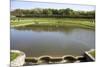 France, Loire Valley, Villandry Castle, The Water Garden Lake-Samuel Magal-Mounted Photographic Print