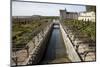 France, Loire Valley, Villandry Castle, Water Canal-Samuel Magal-Mounted Photographic Print