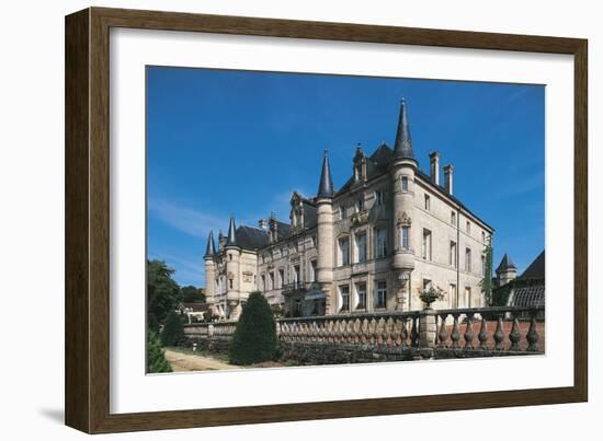 France, Lorraine, Dieu-Sur-Meuse, Monthairons Castle-null-Framed Giclee Print