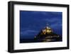 France, Lower Normandy, Manche, Mont Saint Michel by Night-Andreas Keil-Framed Photographic Print