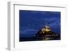France, Lower Normandy, Manche, Mont Saint Michel by Night-Andreas Keil-Framed Photographic Print