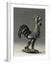 France, Lyon, Lugdunum, Statuette Representing a Rooster, Bronze-null-Framed Giclee Print