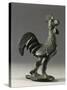 France, Lyon, Lugdunum, Statuette Representing a Rooster, Bronze-null-Stretched Canvas