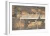 France, Lyon, Mosaic Work Depicting the Games of the Circus, Quadriga Race-null-Framed Giclee Print