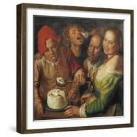 France, Lyon, Ricotta-Eaters-null-Framed Giclee Print