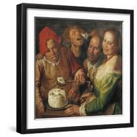 France, Lyon, Ricotta-Eaters-null-Framed Giclee Print